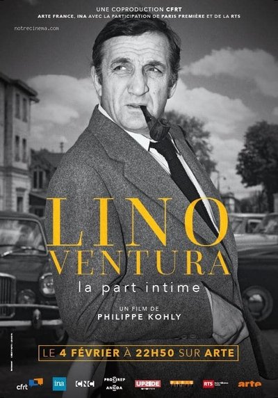 Poster for the movie Lino Ventura, la part intime