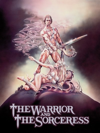 Poster for the movie The Warrior and the Sorceress
