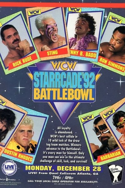 Poster for the movie WCW Starrcade 1992