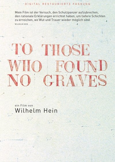 movie poster for To Those Who Found No Graves