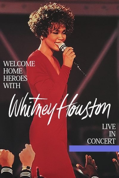 Poster for the movie Whitney Houston: Live in Concert