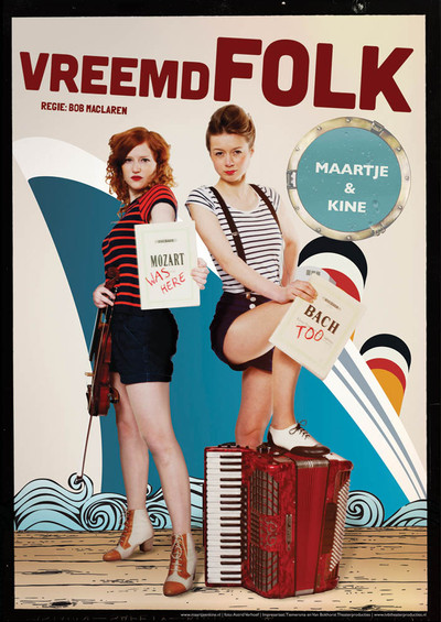 Poster do Filme Maartje & Kine: Vreemd Folk