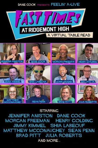 Poster for the movie Fast Times at Ridgemont High: A Virtual Table Read