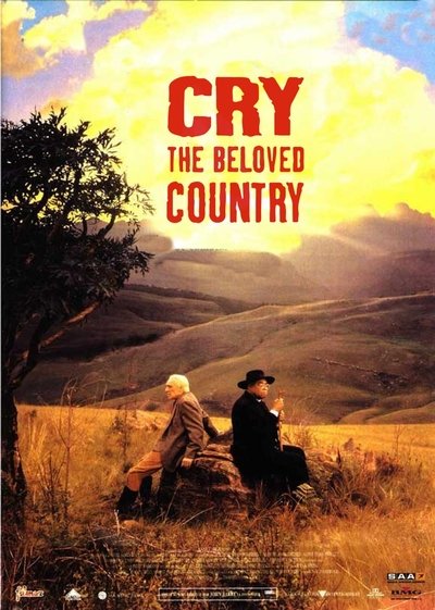 Poster for the movie Cry, the Beloved Country