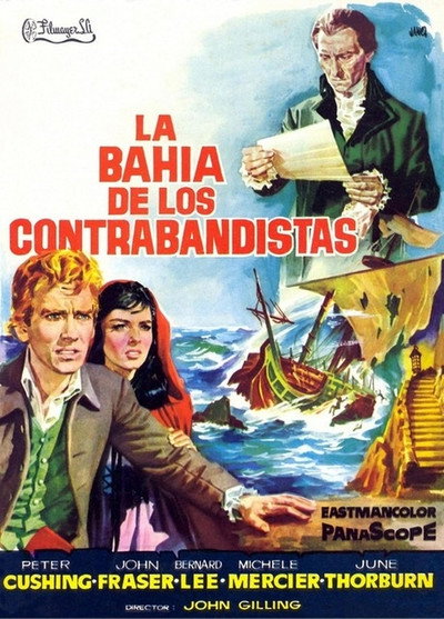 poster La bahía de los contrabandistas