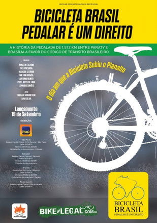 Poster do Filme Bicicleta Brasil - Pedalar é um Direito