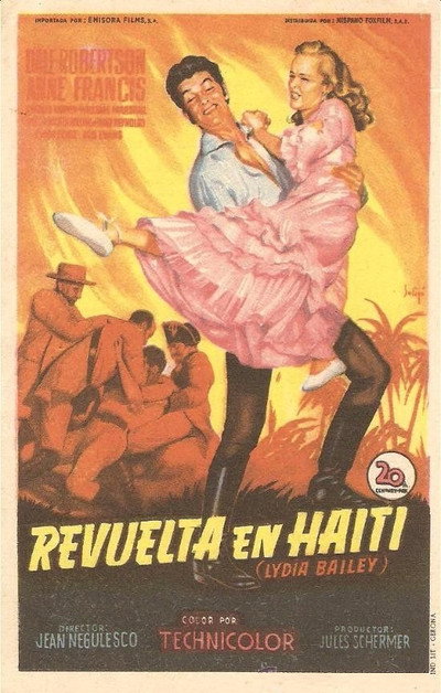 poster Revuelta en Haiti