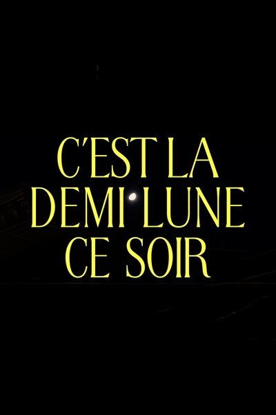 Poster do Filme C'est la demi lune ce soir