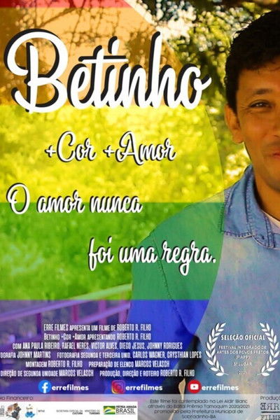 Poster do Filme Betinho +Cor +Amor