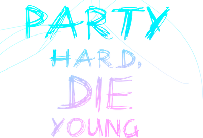 Party Hard, Die Young Logo