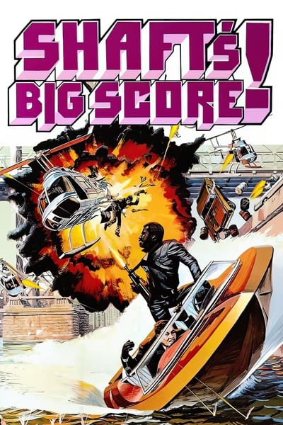 Poster for the movie Shaft's Big Score!