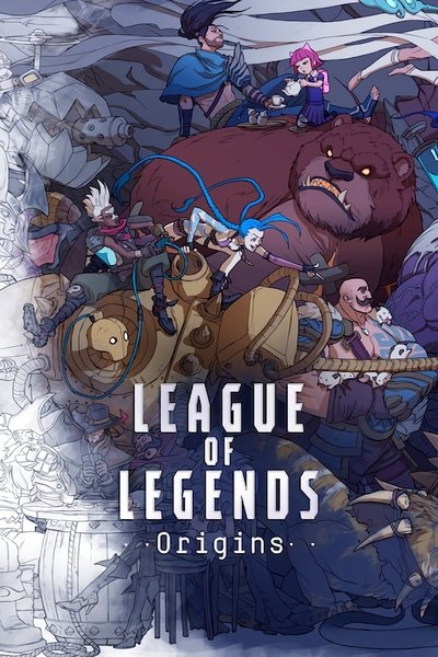 Poster for the movie League of Legends: Origins