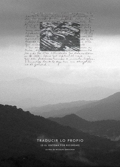 movie poster for Translating one's own (or the symptom to be remembered)