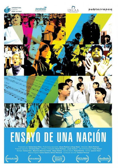 Poster do Filme Ensayo de una nación