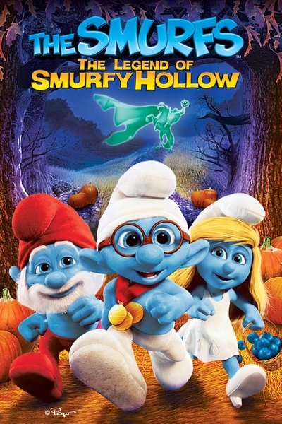 Poster for the movie The Smurfs: The Legend of Smurfy Hollow