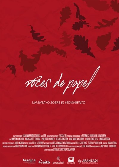 movie poster for Paper Voices