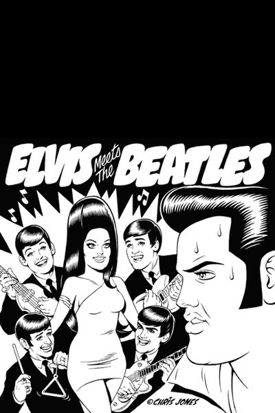 Poster do Filme Elvis Meets the Beatles