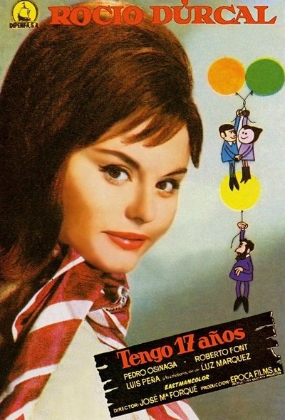 Poster for the movie Tengo 17 años