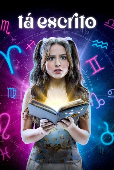 Poster for the movie Tá Escrito