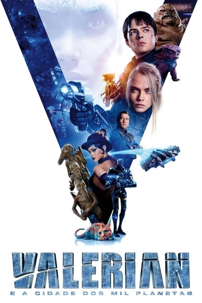 Poster do Filme Valerian e a Cidade dos Mil Planetas