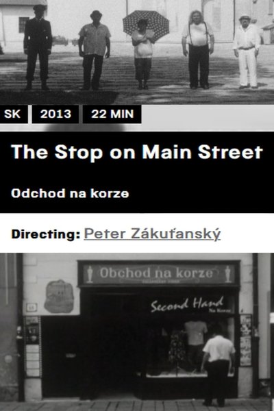 Poster for the movie The Stop on Main Street
