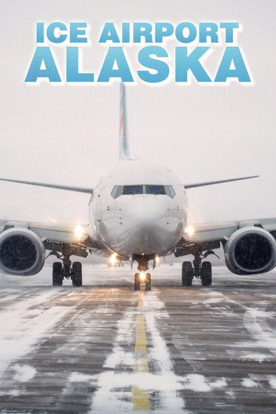 poster Ice Airport Alaska
