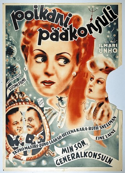 Poster for the movie Poikani pääkonsuli