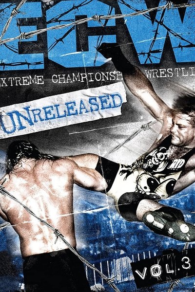 Poster for the movie ECW - Unreleased Vol. 3