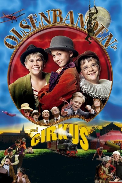 Poster for the movie The Junior Olsen Gang at the Circus