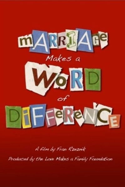 Poster do Filme Marriage Makes a Word of Difference