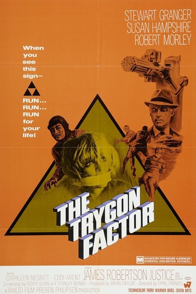 Poster for the movie The Trygon Factor