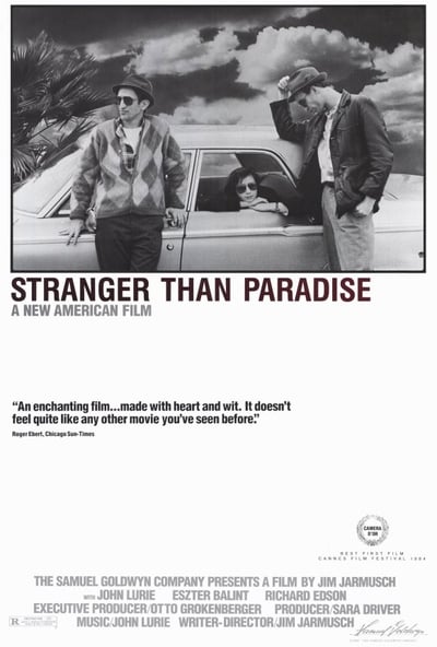 Poster for the movie Stranger Than Paradise