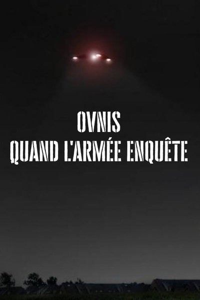 poster Ovnis, Quand l'armée enquête