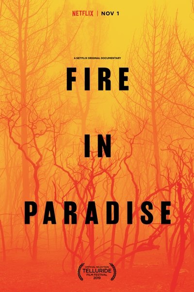 Poster for the movie Fire in Paradise