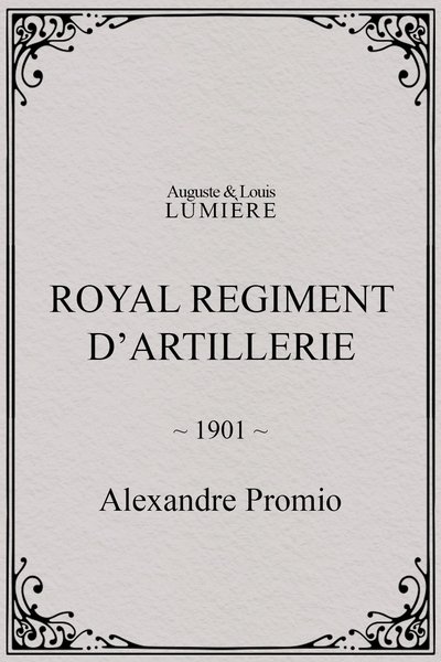 Poster do Filme Royal regiment d’artillerie