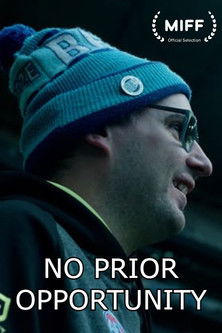 Poster do Filme No Prior Opportunity