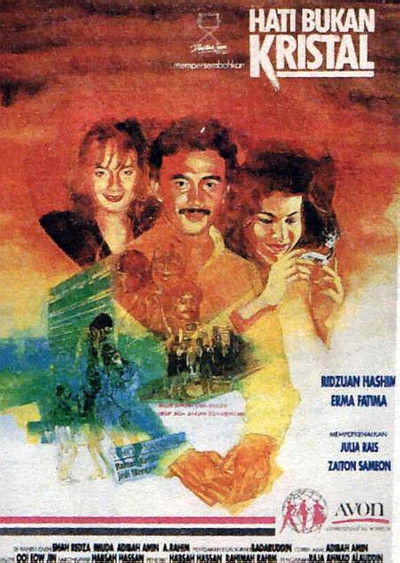 movie poster for Hati Bukan Kristal