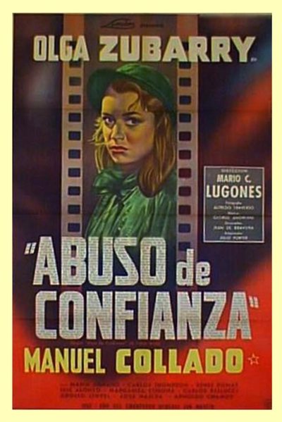 Abuso de confianza poster Abuso de confianza