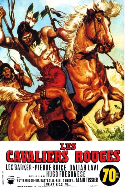 poster Les Cavaliers rouges