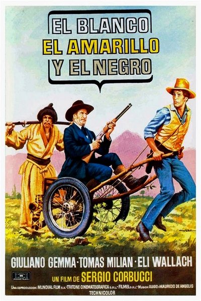 El blanco, el amarillo y el negro poster El blanco, el amarillo y el negro