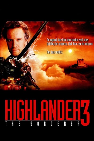 Poster for the movie Highlander III: The Sorcerer
