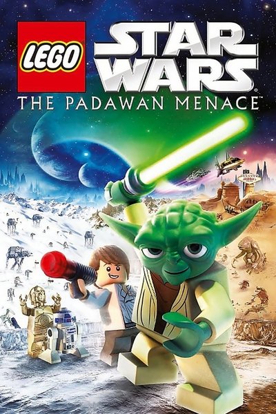 Poster for the movie LEGO Star Wars: The Padawan Menace