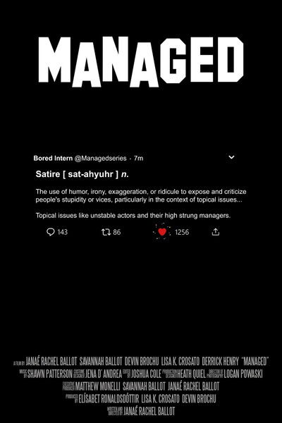 Poster do Filme Managed