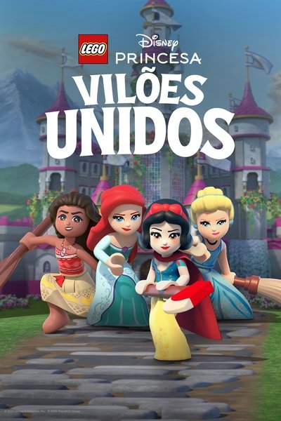 Poster do Filme LEGO Disney Princesa: Vilões Unidos