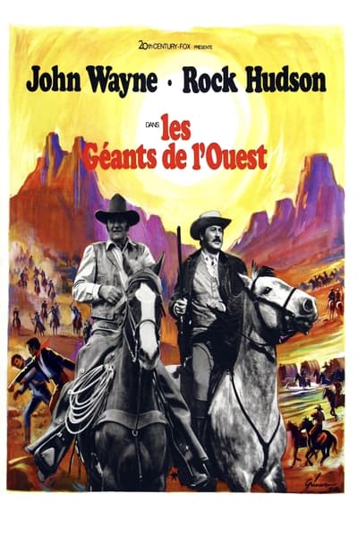 poster Les géants de l'ouest