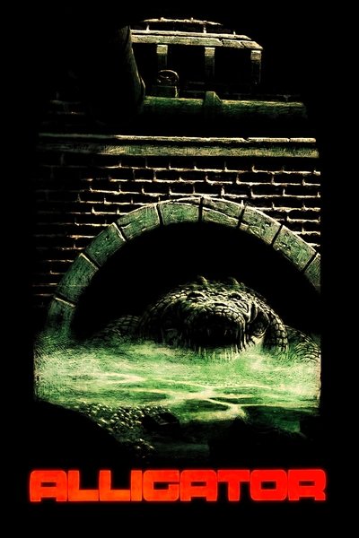 Poster for the movie Alligator