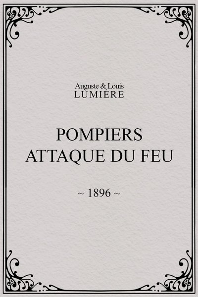 Poster for the movie Pompiers à Lyon
