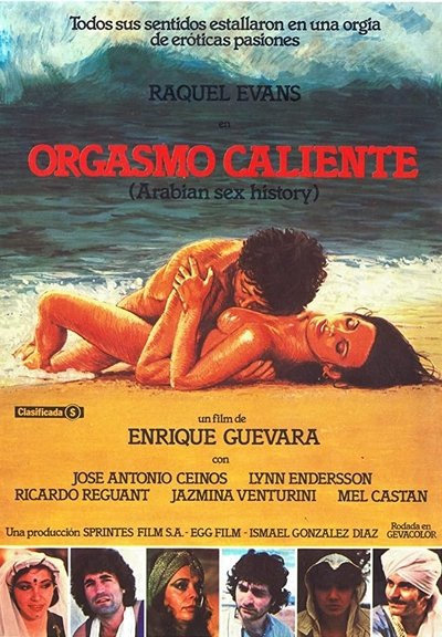 Poster for the movie Orgasmo caliente