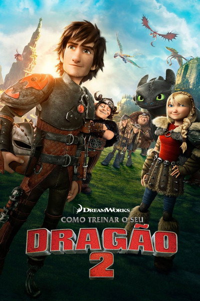 Poster do Filme Como Treinar o seu Dragão 2