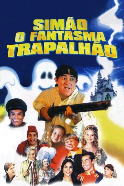 Poster for the movie Simão, o Fantasma Trapalhão